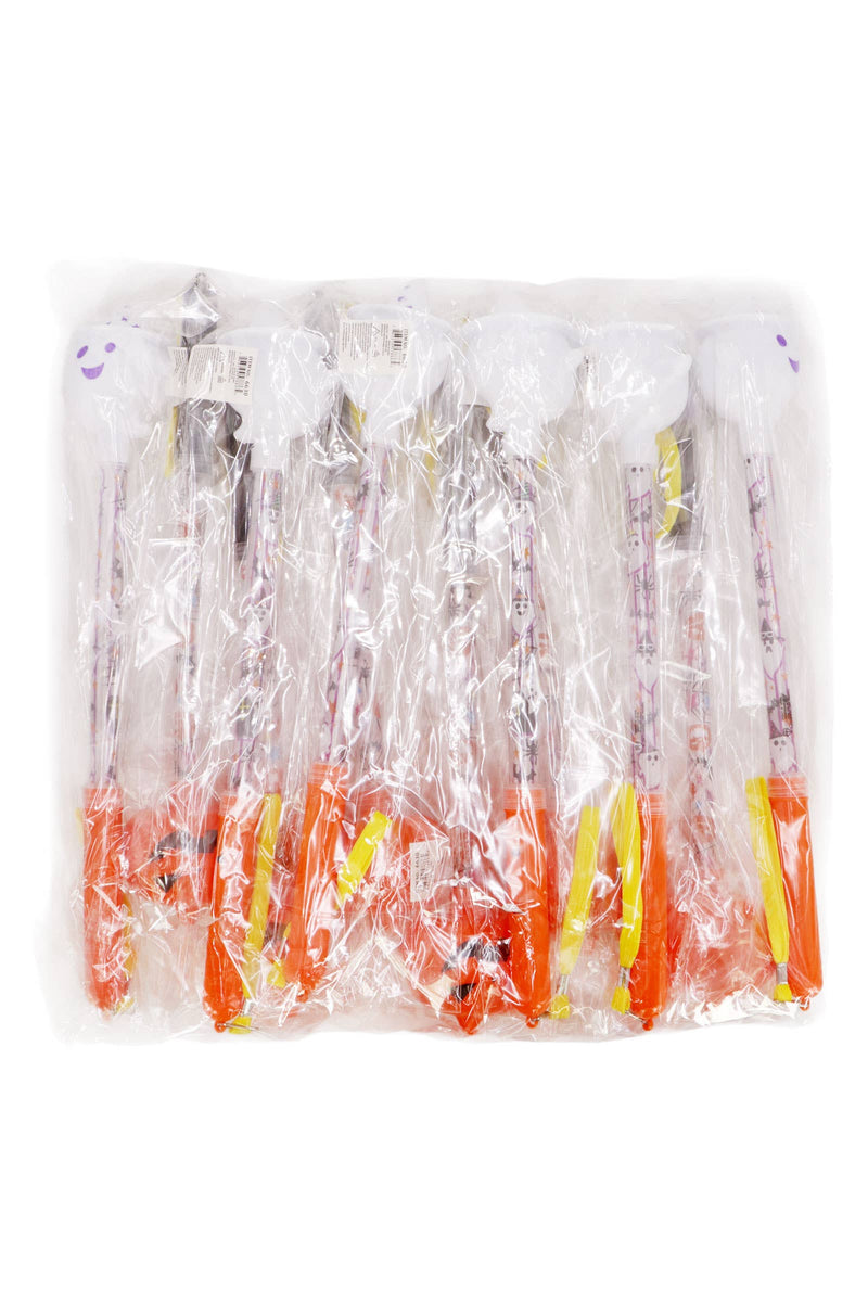Cargue la imagen en el visor de la galería, Ghost Pumpkin Head Colorful Led 1pc Light-up Wand
