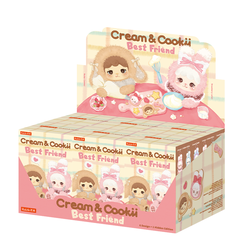 Chargez l'image dans la visionneuse de la galerie, Robotime Cream Bunny &amp; Cookii Bunny - Best Friend 1Pc Blind Box
