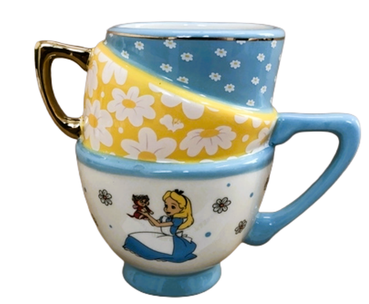 Disney Alice In Wonderland - Wildflower Dream 3D Electroplate Mug