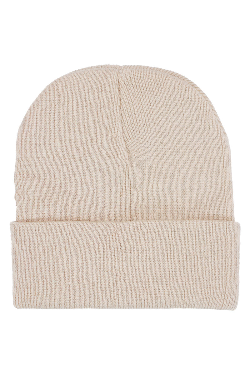 Load image into Gallery viewer, Adults Classic Solid Acrylic Cuffed Beanie
