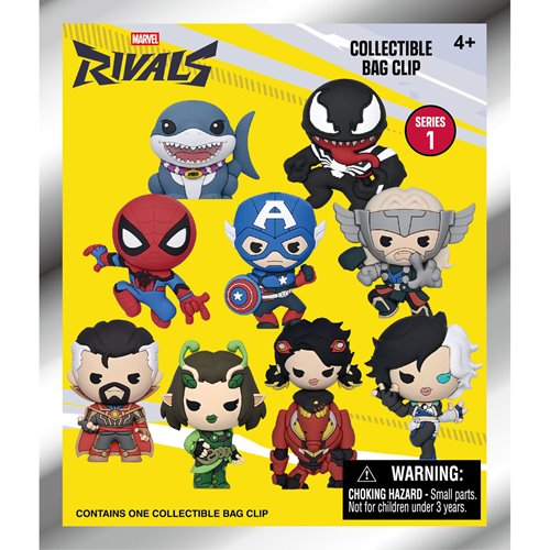 Load image into Gallery viewer, Monogram Marvel Rivals - Series 1 Characters - 1pc 3D Figure Bag Clip Blind Bag
