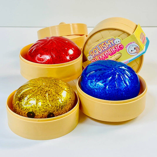 BCmini - Dumpling Glitter Jelly Squishy-12