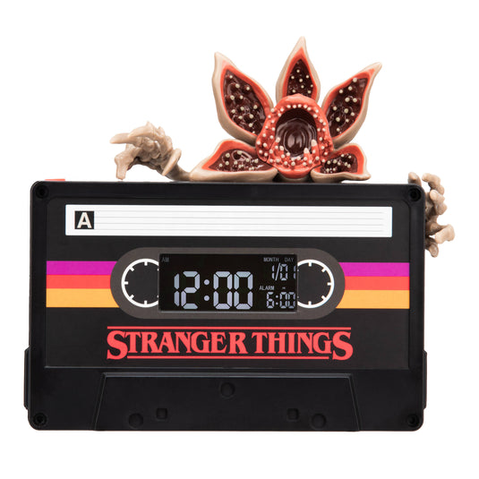 Paladone Stranger Things Season 5 - Demogorgon Cassette Alarm Clock