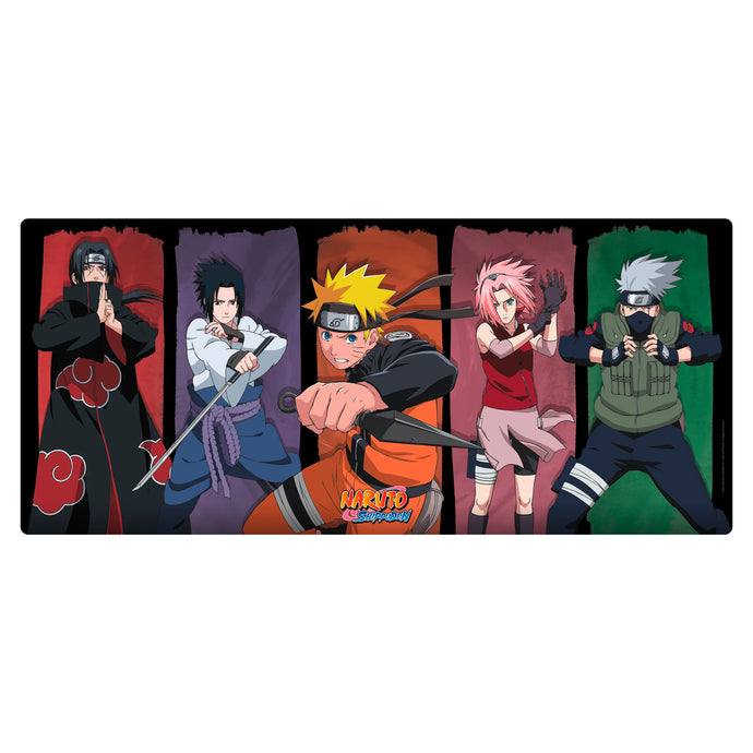 Abysse America Naruto Shippuden - Group Iconic Characters Gaming Mousepad