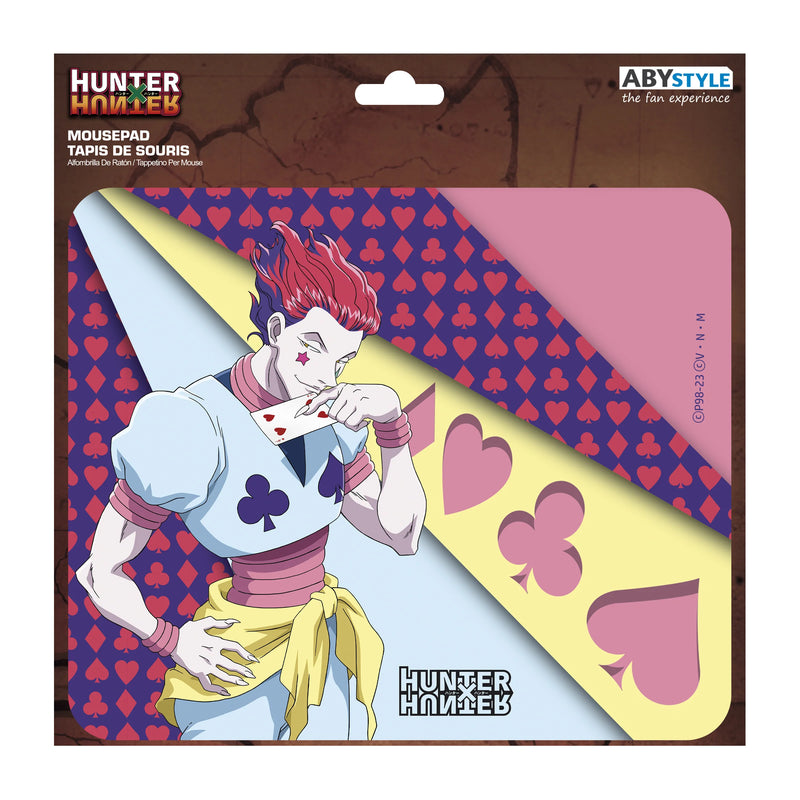 Chargez l&#39;image dans la visionneuse de la galerie, Abysse America Hunter x Hunter - Hisoka Square Mousepad
