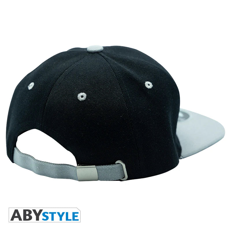 Cargue la imagen en el visor de la galería, Abysse America Death Note - "L" Snapback Black &amp; Grey One Size Hat
