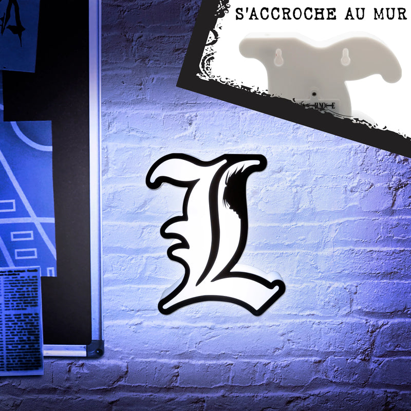 Cargue la imagen en el visor de la galería, Abysse America Death Note - &quot;L&quot; Lamp Decorative Portable Led Lamp
