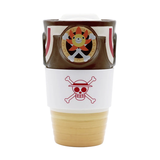 One Piece - Thousand Sunny Ceramic 14 Fl Oz Travel Mug