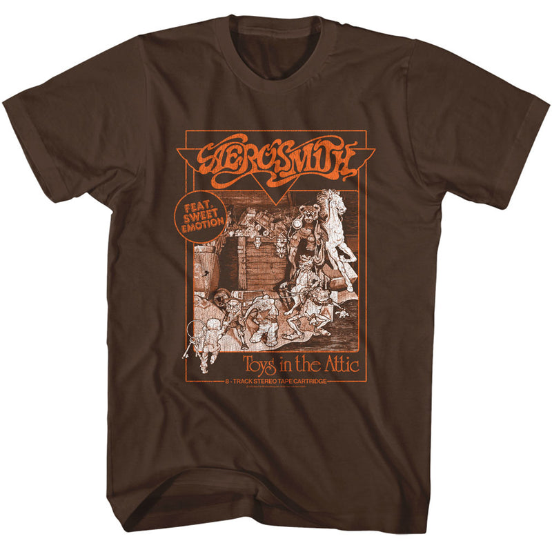 Load image into Gallery viewer, Aerosmith - Toys In The Attic 8 Track Adult T-Shirt
