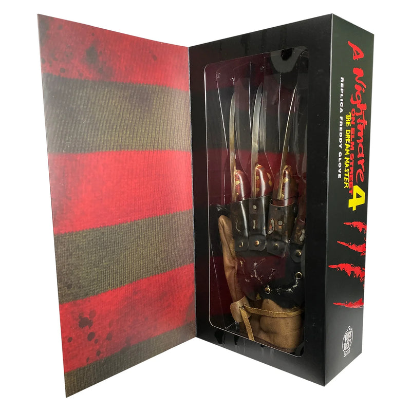 Cargue la imagen en el visor de la galería, A Nightmare on Elm Street 4: The Dream Master- Deluxe Freddy Krueger Glove
