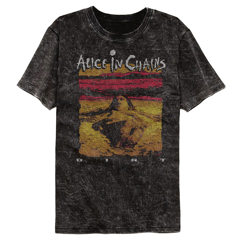 Load image into Gallery viewer, Alice in Chains - Dirt Album Art Mineral Wash Black Men’s T Shirt
