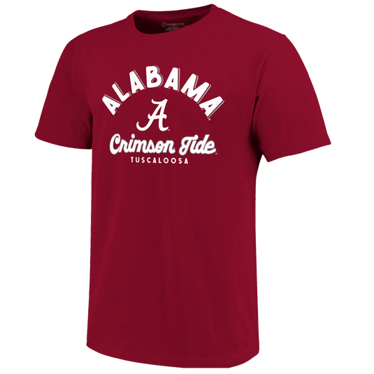 Image One - Alabama Crimson Tide - Classic Arch & Script T-Shirt