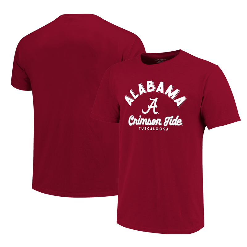Cargue la imagen en el visor de la galería, Image One - Alabama Crimson Tide - Classic Arch &amp; Script T-Shirt
