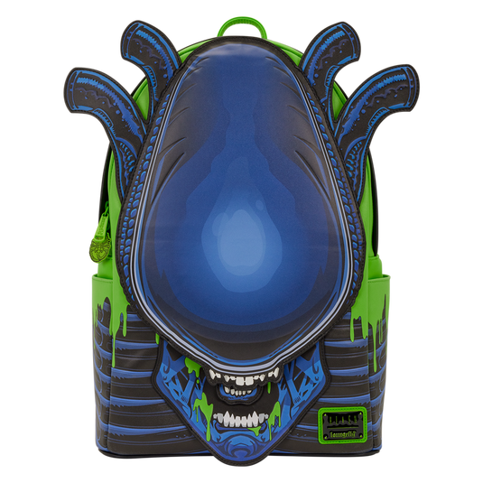 Loungefly: Alien - Alien Xenomorph Cosplay Glow In the Dark Full-Size Backpack
