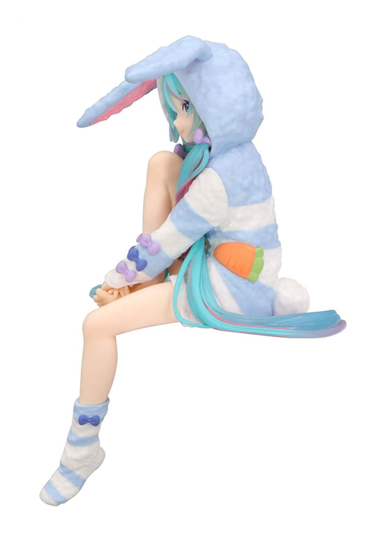 Clever Idiots Inc. Hatsune Miku - Noodle Stopper (Rabbit Ear Hood Pajama Blue Color ver.) Figure