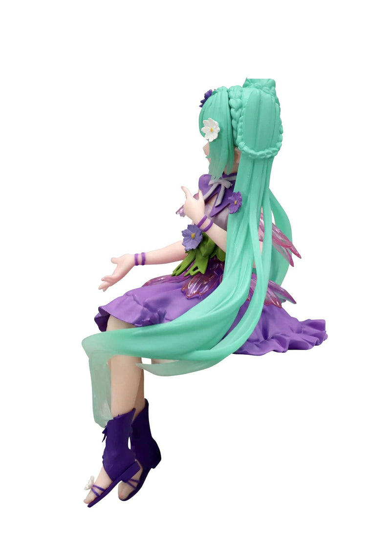 Load image into Gallery viewer, Clever Idiots Inc. Hatsune Miku - Noodle Stopper Flower Fairy Cosmos Purple Color ver Figure
