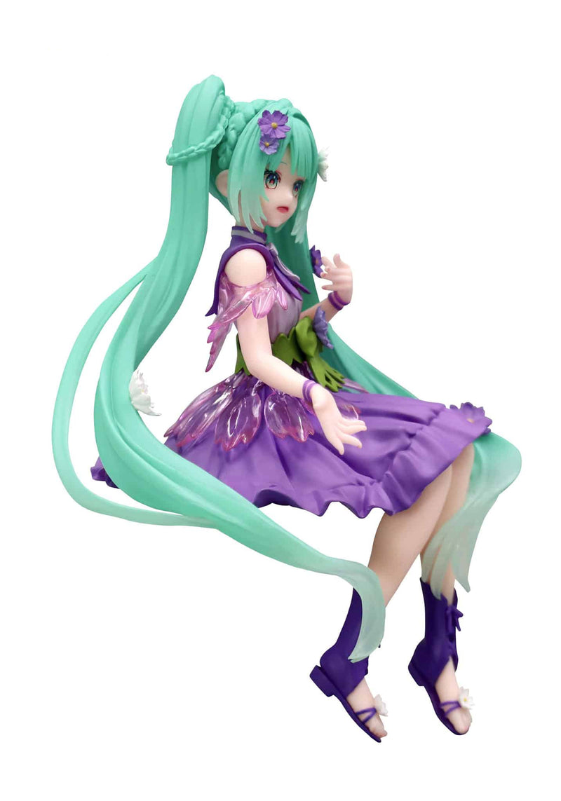 Load image into Gallery viewer, Clever Idiots Inc. Hatsune Miku - Noodle Stopper Flower Fairy Cosmos Purple Color ver Figure
