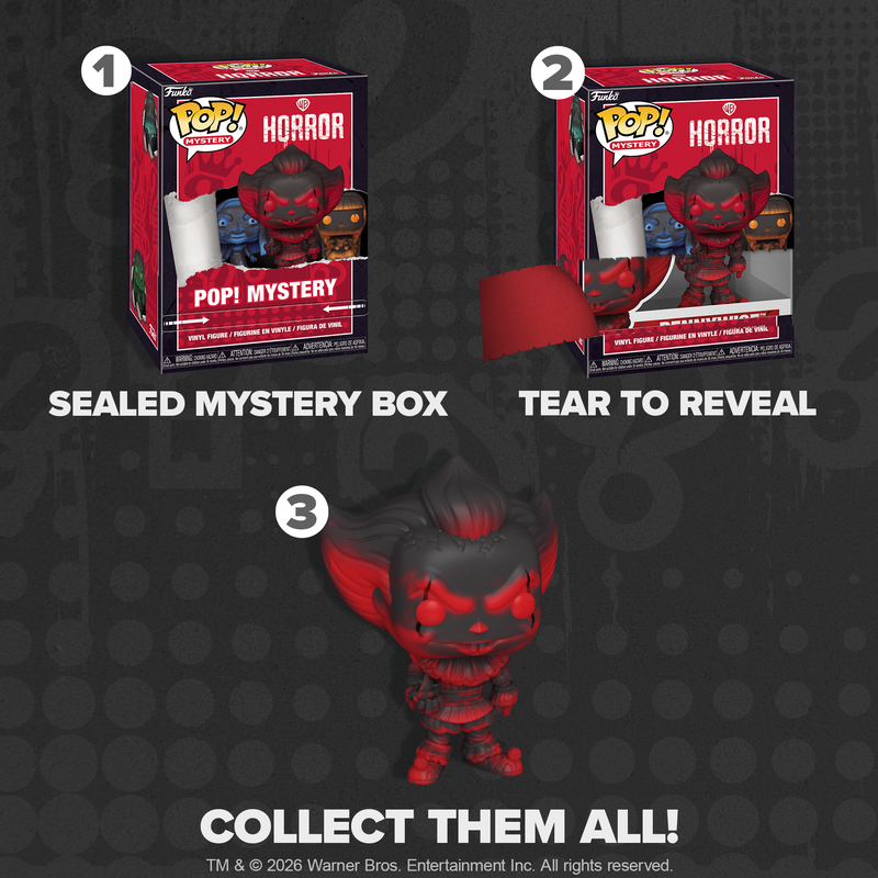 Chargez l'image dans la visionneuse de la galerie, Funko POP! Mystery - Warner Bros. Horror Characters Mystery Box Vinyl Figure
