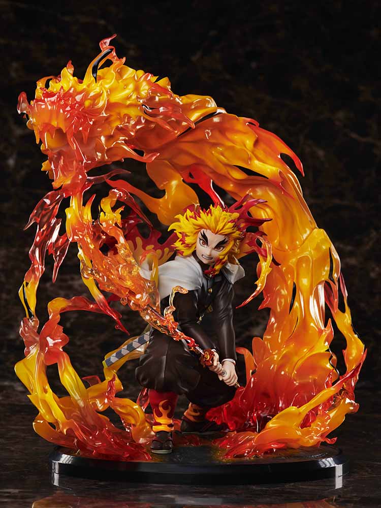Chargez l&#39;image dans la visionneuse de la galerie, Kyojuro Rengoku Flame Breathing Esoteric Art Ninth Form Ver Demon Slayer Figure
