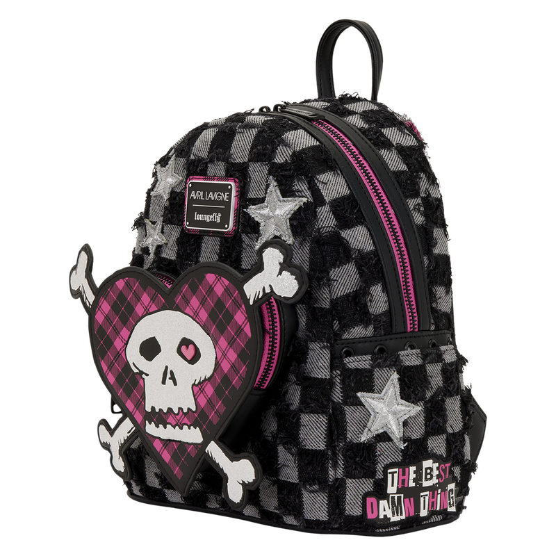 Cargue la imagen en el visor de la galería, Loungefly Avril Ramona Lavigne - Avril Lavigne Logo Mini Backpack
