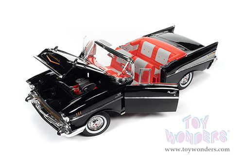 Auto World Silver Screen Machines - James Bond 007 Chevrolet® Bel Air® Convertible - Dr. No 1962 1/18 Scale Diecast Model Car