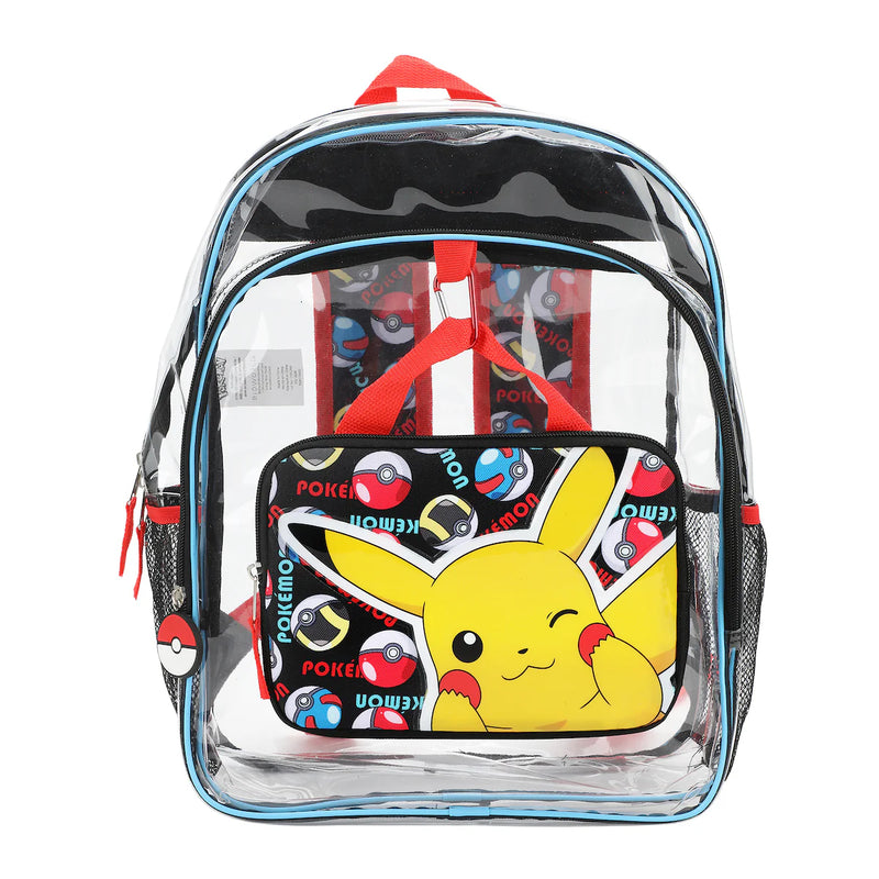 Chargez l'image dans la visionneuse de la galerie, Bioworld Pokémon - Pikachu 3-Piece 16" Backpack
