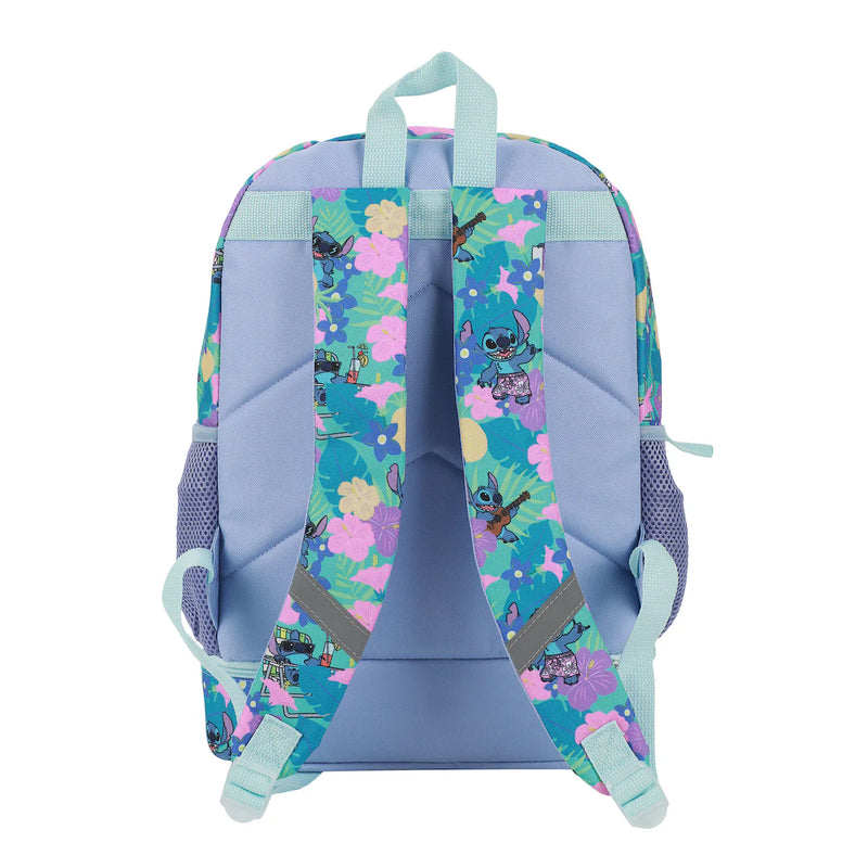 Cargue la imagen en el visor de la galería, Bioworld Disney Lilo &amp; Stitch - Aloha 5-Piece 16" Backpack With Lunch Kit
