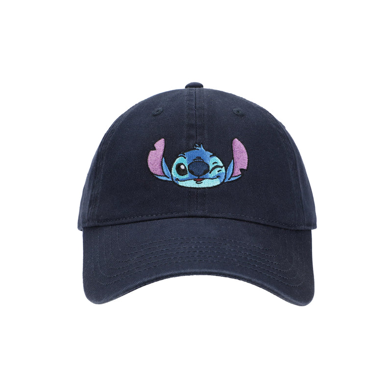 Load image into Gallery viewer, Disney Lilo &amp; Stitch - Embroidered Stitch Curved Bill Snapback Hat
