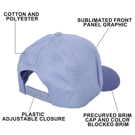 Bioworld Peanuts Snoopy and Woodstock Youth Girl Baseball Cap Hat