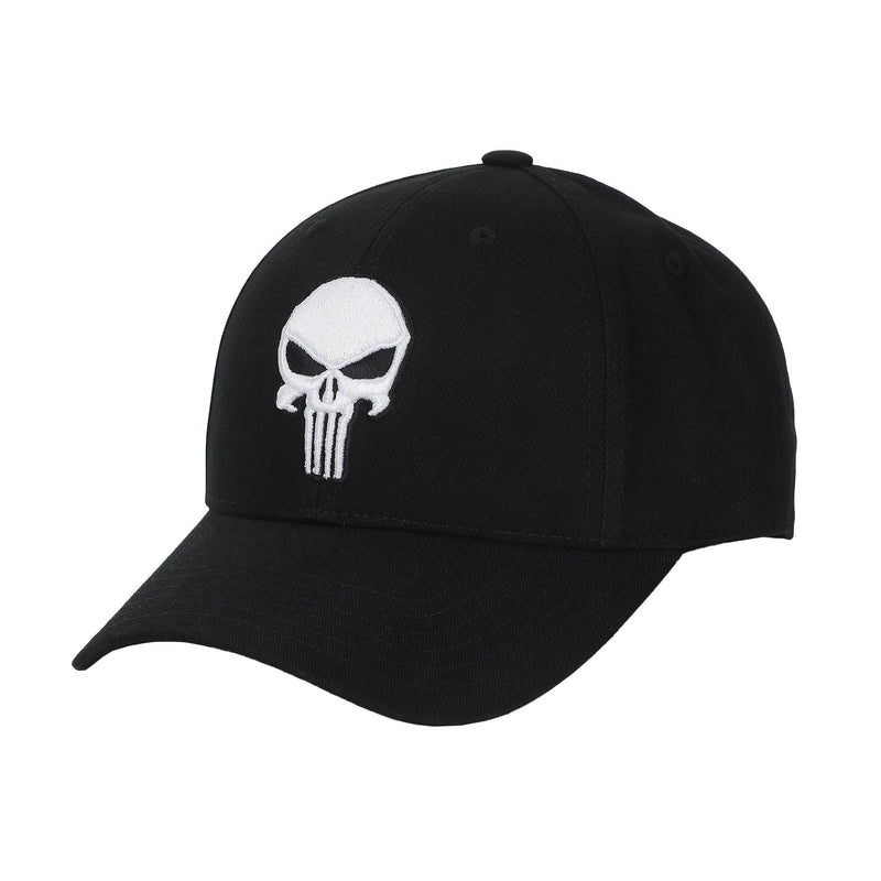 Load image into Gallery viewer, Bioworld Marvel Universe The Punisher - Skull Logo Adjustable Snapback Hat
