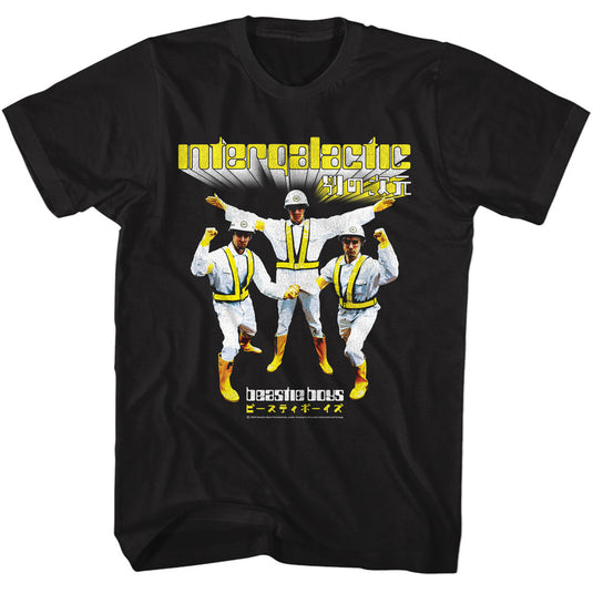Beastie Boys - Intergalactic Japan Black Adult T-shirt