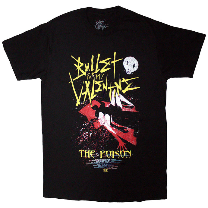 Bullet For My Valentine - The Poison Cover Black Unisex T-Shirt