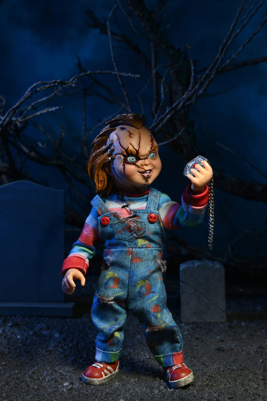 Bride of Chucky – 8″ Scale Clothed Figure – Chucky & Tiffany