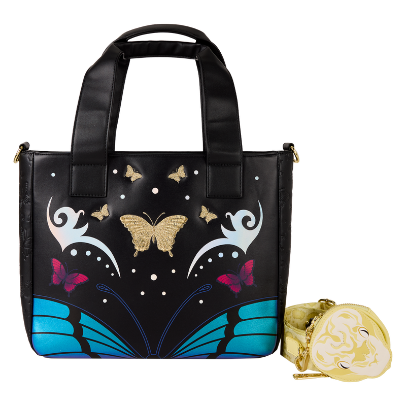 Load image into Gallery viewer, Loungefly Britney Spears - Butterfly Tote Crossbody Bag with Coin Bag
