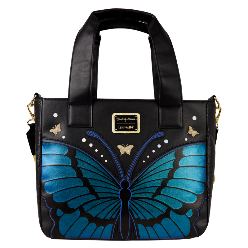 Load image into Gallery viewer, Loungefly Britney Spears - Butterfly Tote Crossbody Bag with Coin Bag
