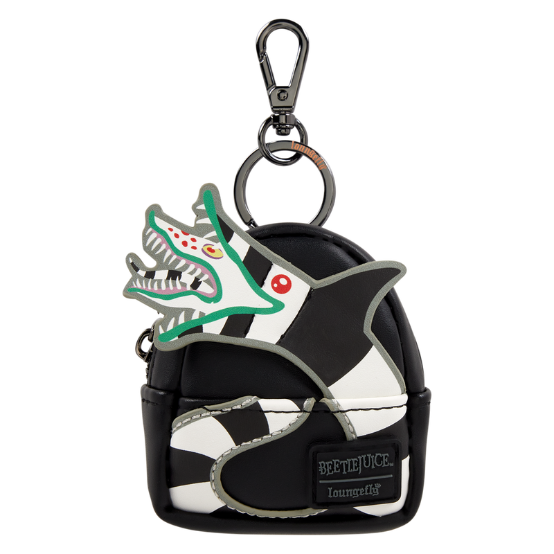 Cargue la imagen en el visor de la galería, Loungefly Beetlejuice - Characters Mystery Exclusive Cosplay Mini 1pc Backpack Keychain
