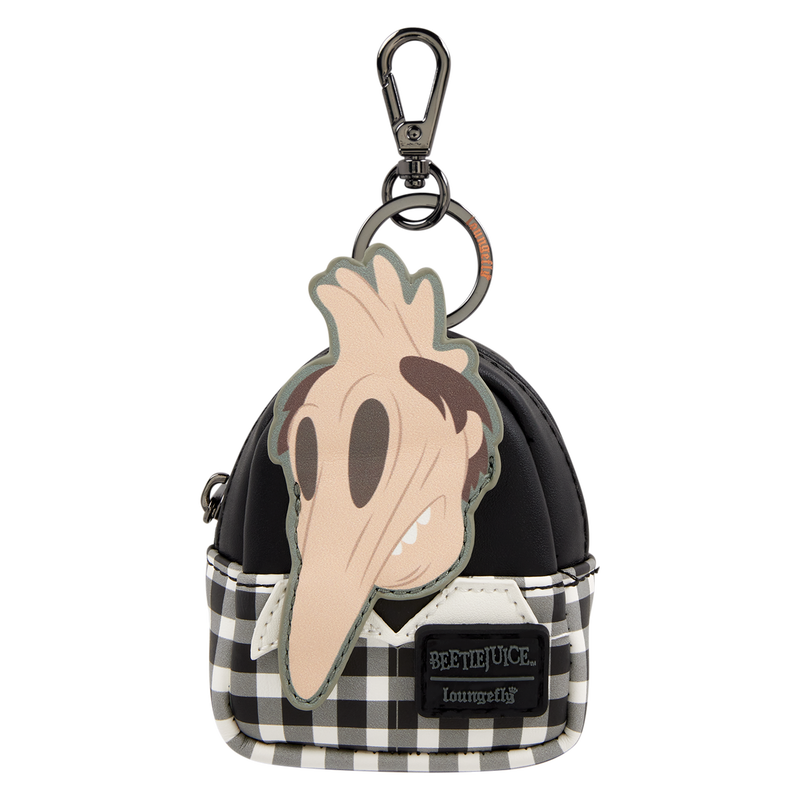Cargue la imagen en el visor de la galería, Loungefly Beetlejuice - Characters Mystery Exclusive Cosplay Mini 1pc Backpack Keychain
