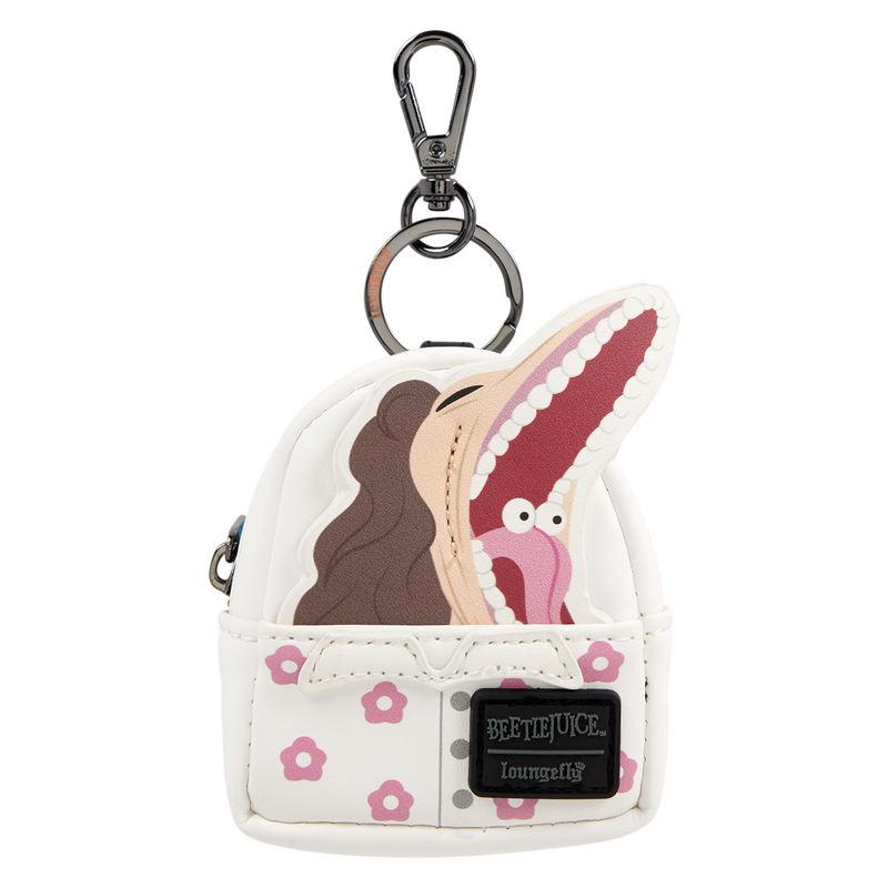 Cargue la imagen en el visor de la galería, Loungefly Beetlejuice - Characters Mystery Exclusive Cosplay Mini 1pc Backpack Keychain

