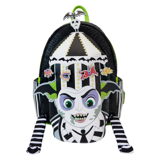 Loungefly Beetlejuice - Carousel Hat Light Up Cosplay Mini Backpack