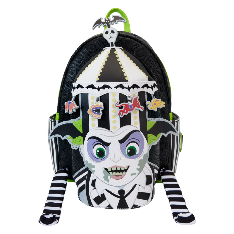 Beetlejuice - Carousel Hat Light Up Cosplay Mini Backpack