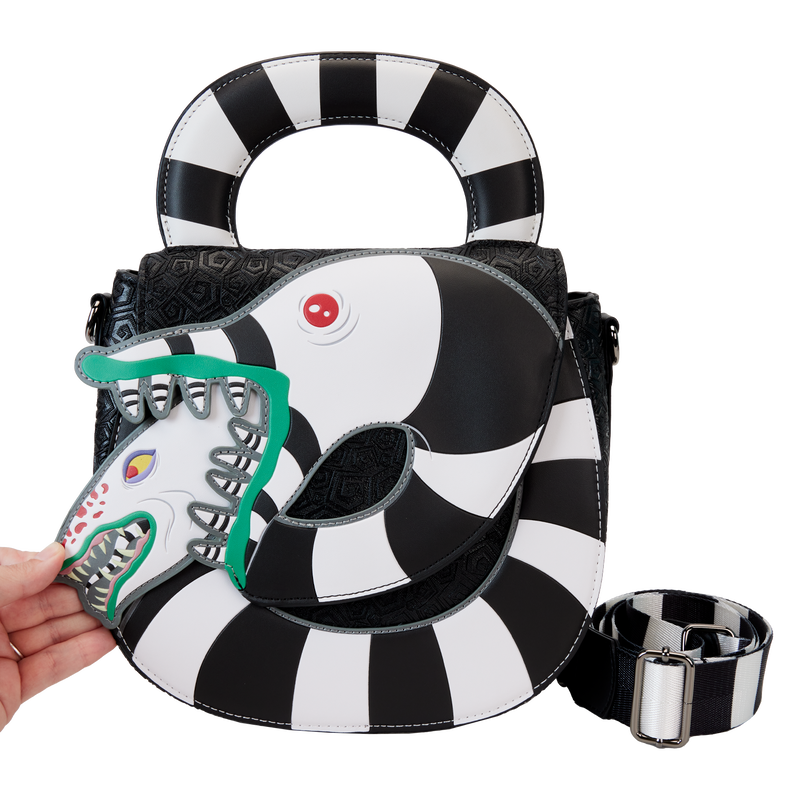Chargez l&#39;image dans la visionneuse de la galerie, Loungefly Beetlejuice - Sandworm Crossbody Bag
