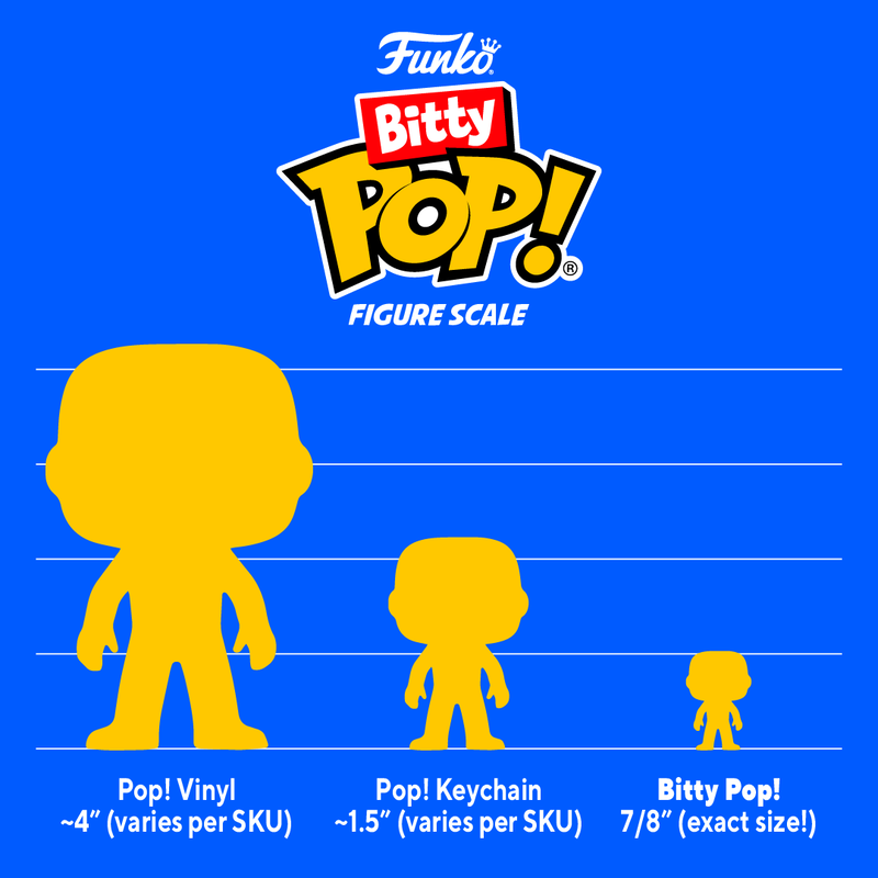 Funko Bitty POP!: Princesas Disney -Paquete de 4 figuras de vinilo Serie 3