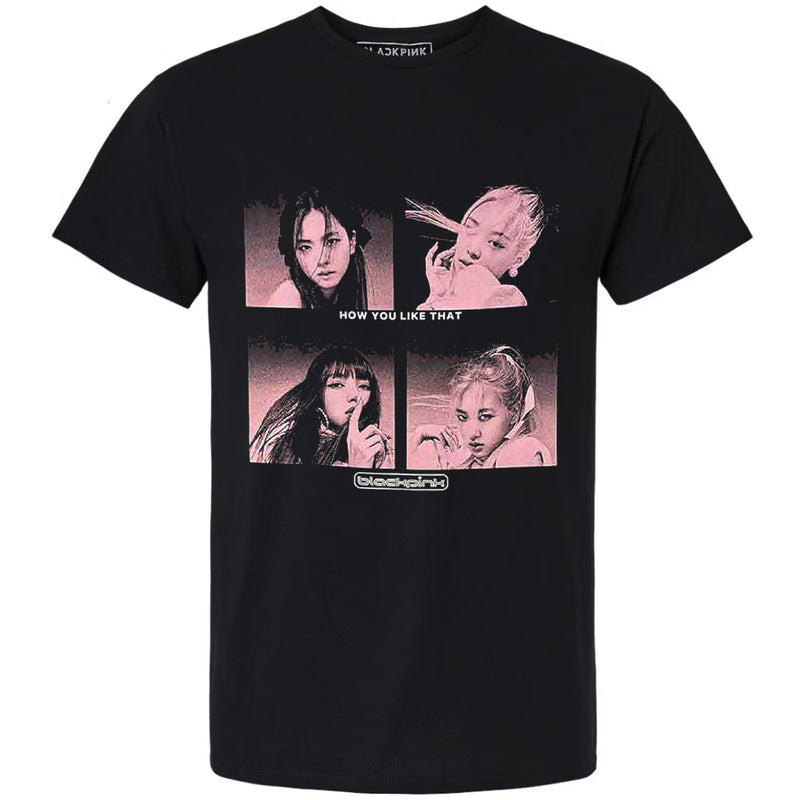 Chargez l&#39;image dans la visionneuse de la galerie, Blackpink - How You Like That Black Unisex T-Shirt
