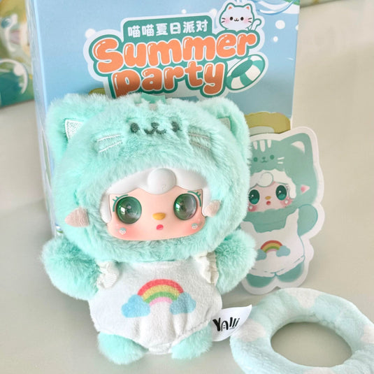 Yooki Mew Mew - Summer Party Plush 1 Single Blind Box