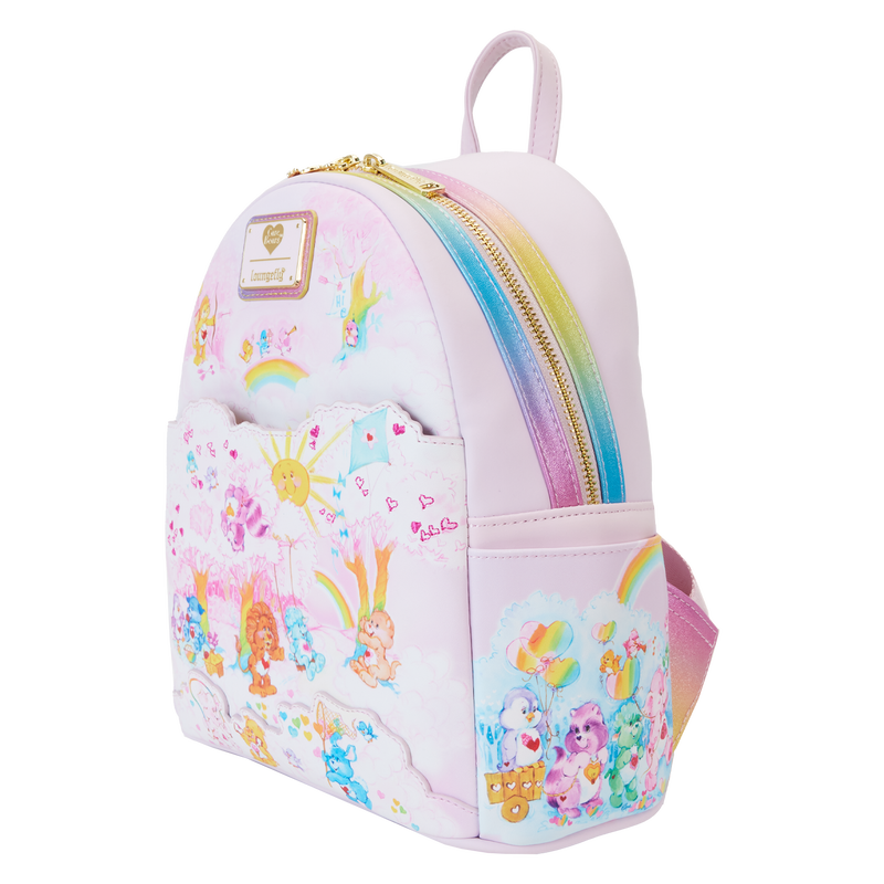 Load image into Gallery viewer, Loungefly Care Bears - Cousins Forest of Feelings Mini Backpack
