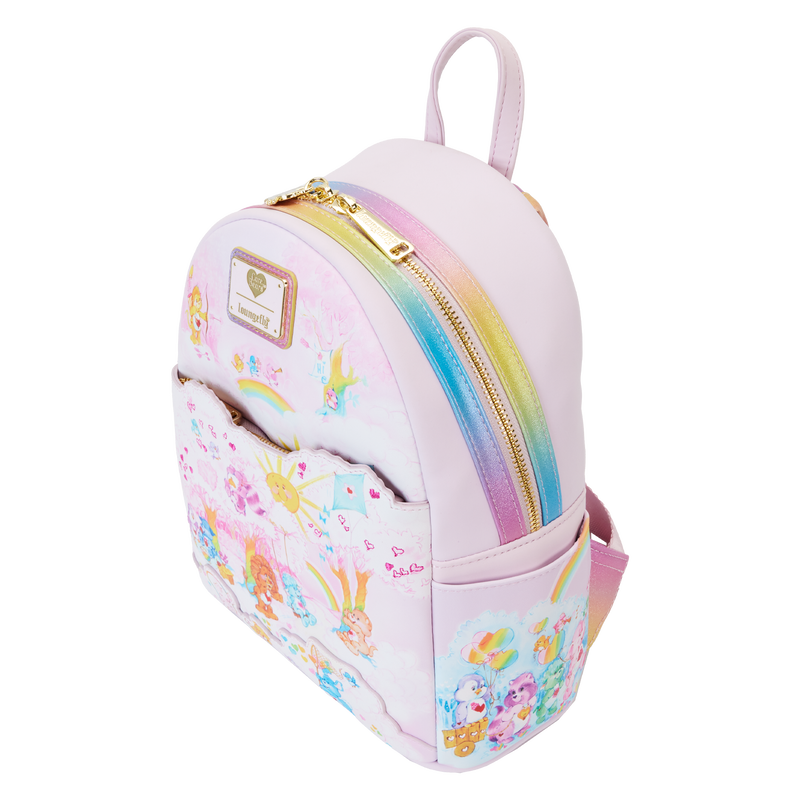 Load image into Gallery viewer, Loungefly Care Bears - Cousins Forest of Feelings Mini Backpack
