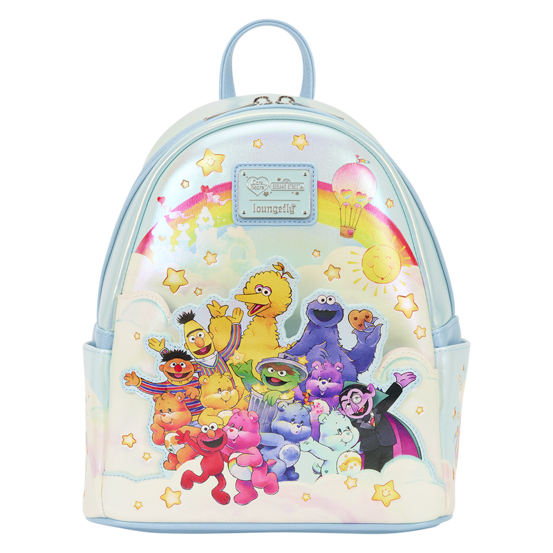 Cargue la imagen en el visor de la galería, Loungefly Care Bears X Sesame Street Mini Backpack

