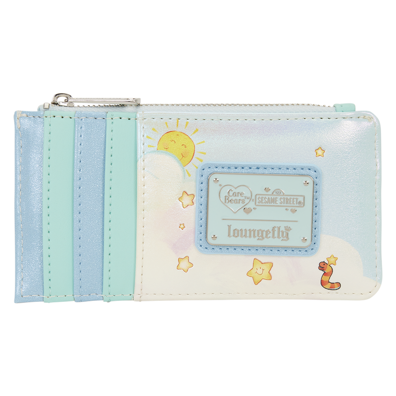 Chargez l'image dans la visionneuse de la galerie, Loungefly Care Bears X Sesame Street Large Card Holder Wallet
