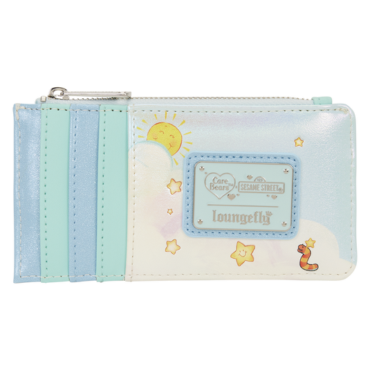 Loungefly Care Bears X Sesame Street Large Card Holder Wallet