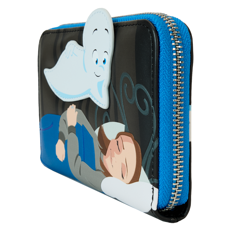 Load image into Gallery viewer, Casper the Friendly Ghost Glow Zip Around Wallet
